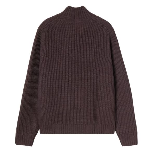 Carhartt WIP Detroit Half Zip Sweater Bruin
