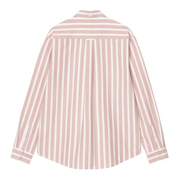 Carhartt WIP Deven Overhemd Rood/Wit