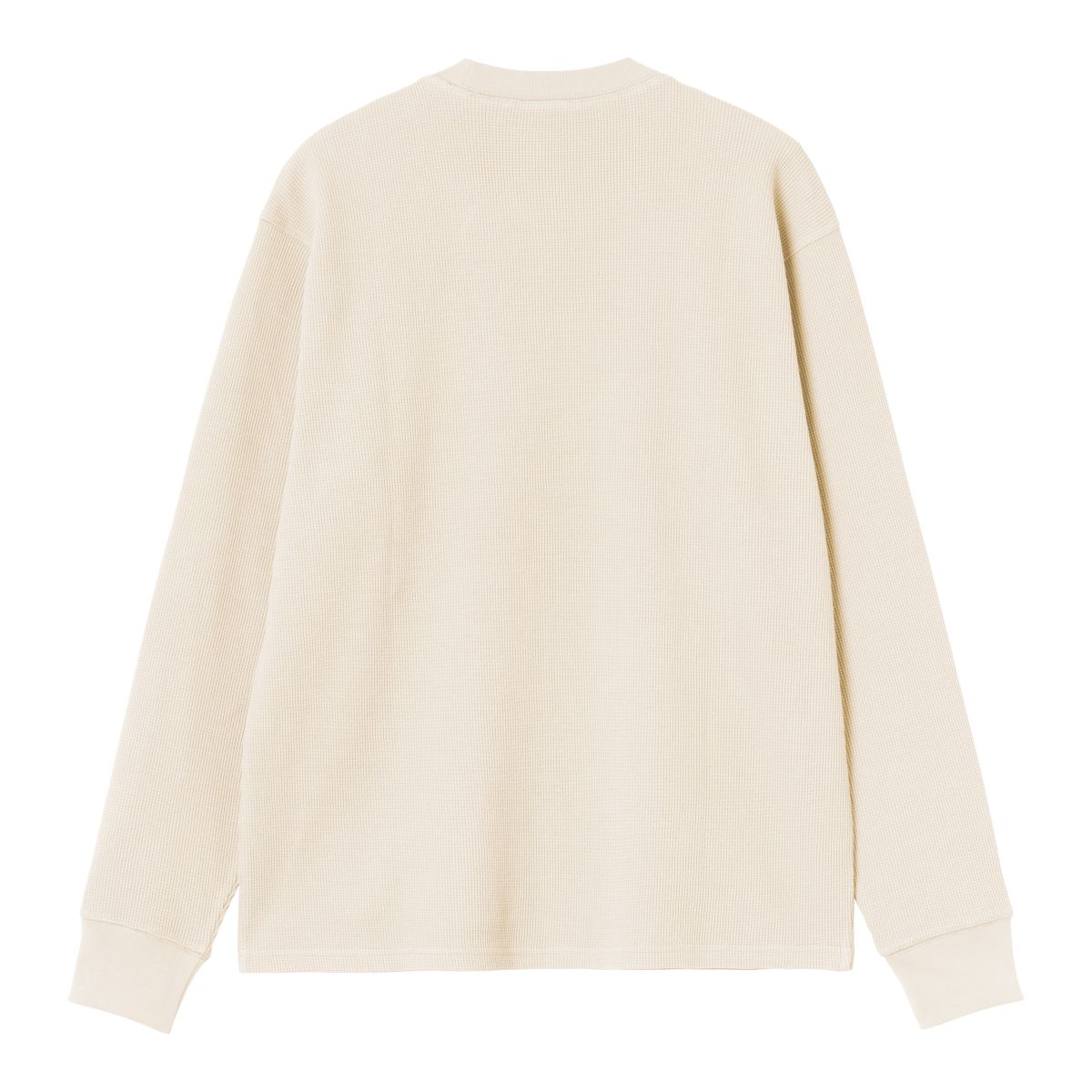 Carhartt WIP Eightynine Waffle Longsleeve T-shirt Off White