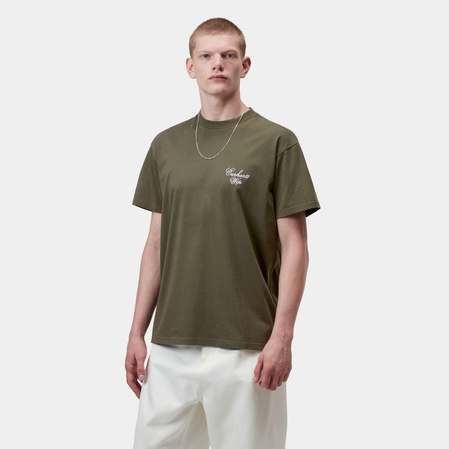 Carhartt WIP Gracious T-shirt Donker Groen
