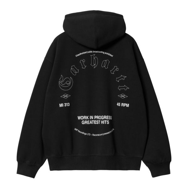 Carhartt WIP Greatest Hits Hoodie Zwart