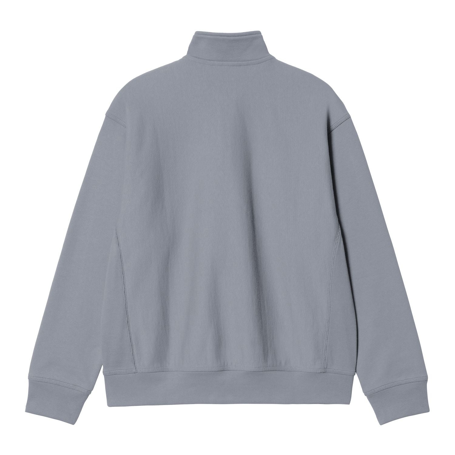 Carhartt WIP Half Zip American Script Sweater Blauw
