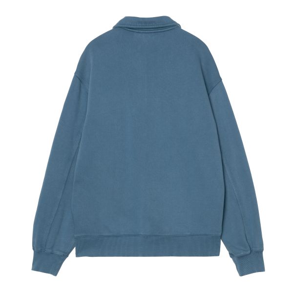 Carhartt WIP Half Zip Detroit Sweater Donker Blauw