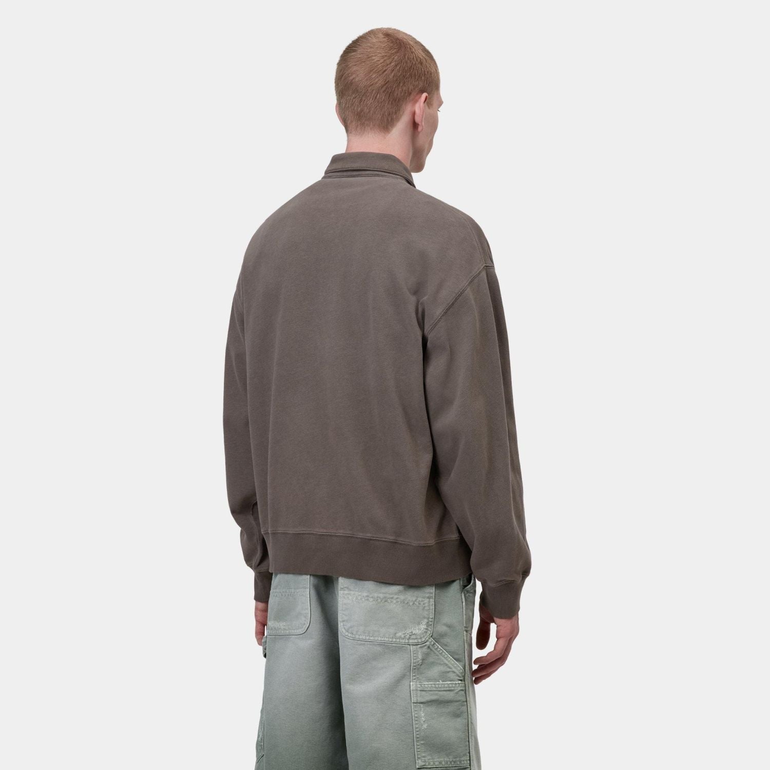 Carhartt WIP Harper Polo Sweater Bruin