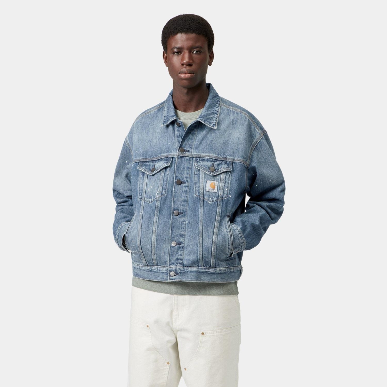 Carhartt WIP Helston Spijkerjas Blauw