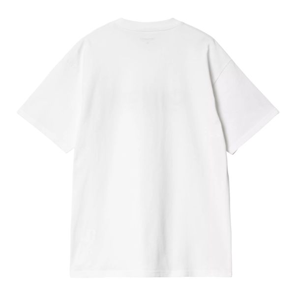 Carhartt WIP Label Script T-shirt Wit