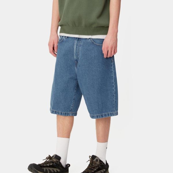 Carhartt WIP Landon Korte Broek Blauw