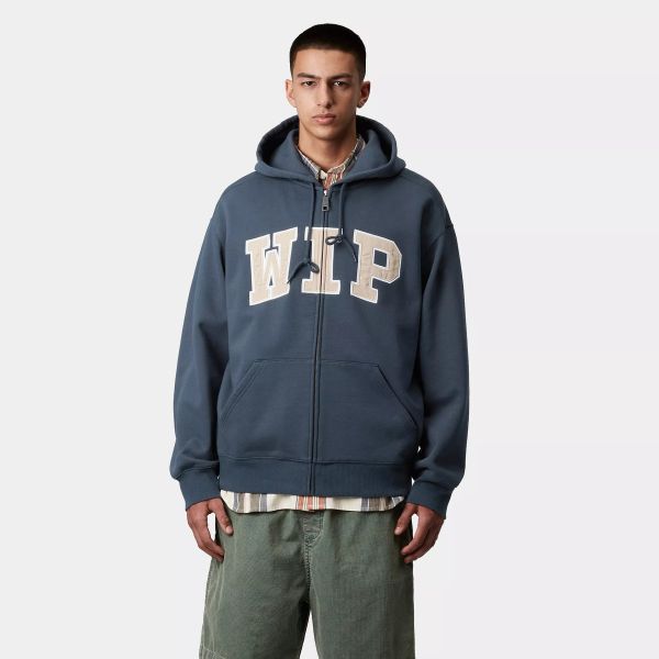 Carhartt WIP Logo Vest Donker Blauw