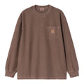 Carhartt WIP Loose Pocket Longsleeve T-shirt Bruin