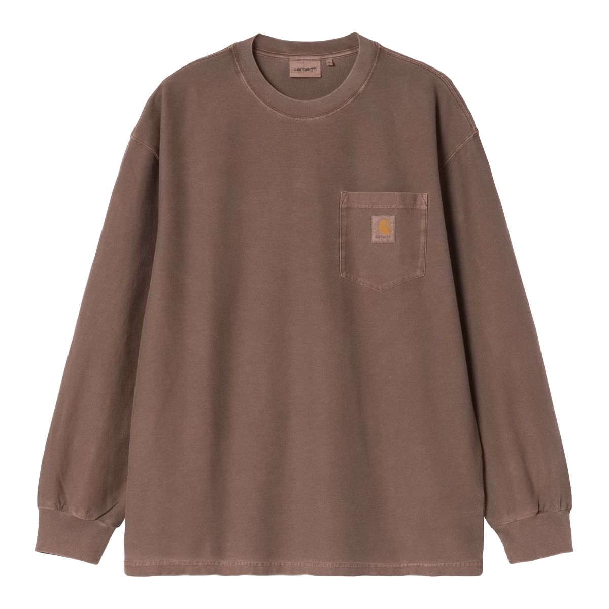 Carhartt WIP Loose Pocket Longsleeve T-shirt Bruin