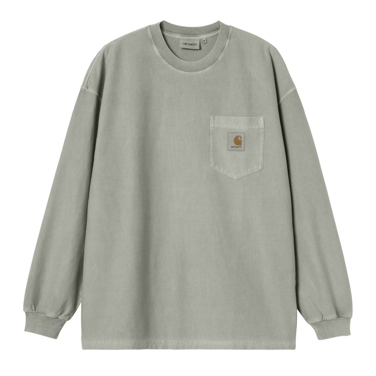 Carhartt WIP Loose Pocket Longsleeve T-shirt Licht Groen