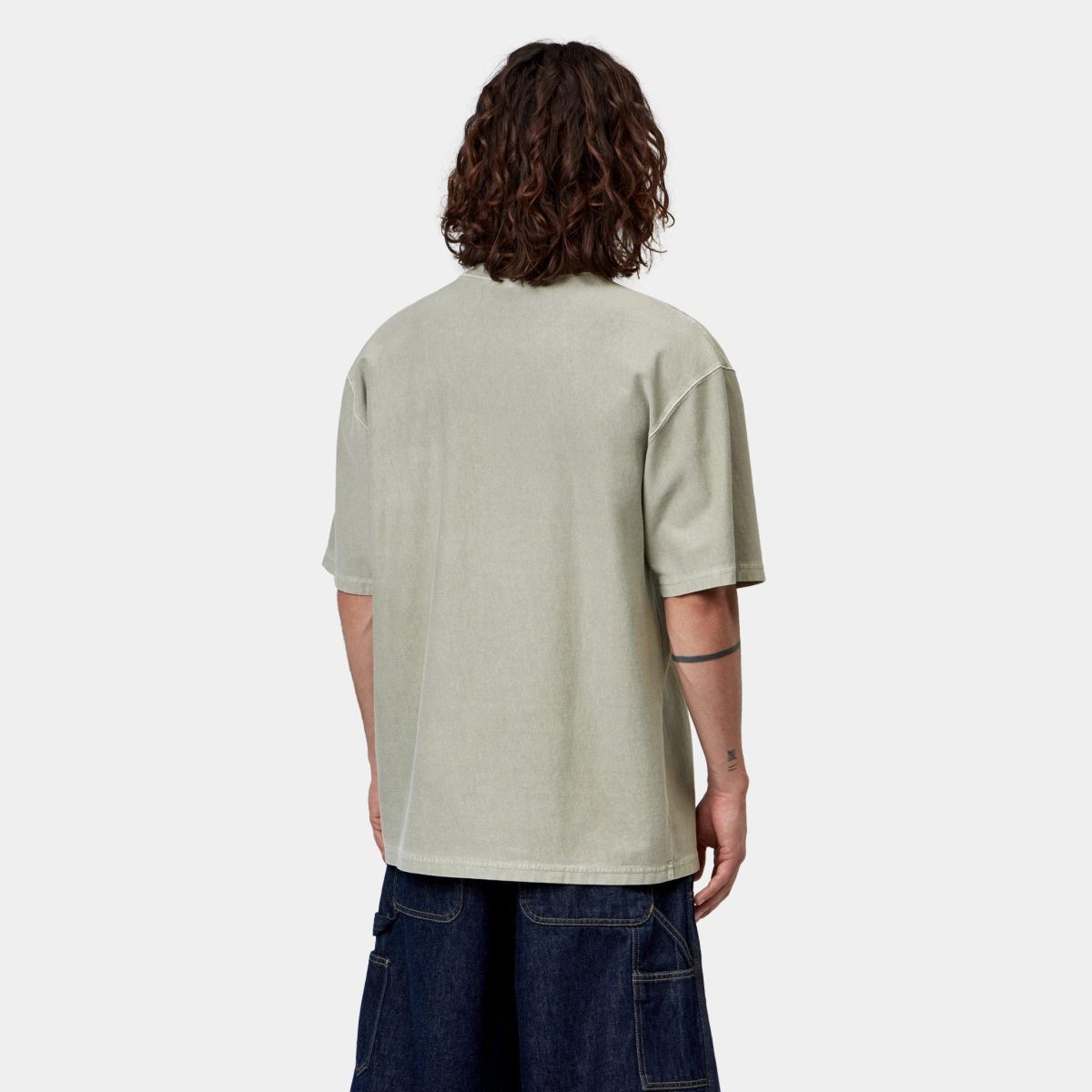 Carhartt WIP Loose Pocket T-shirt Licht Groen