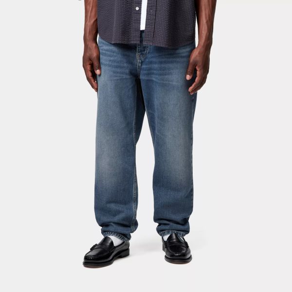 Carhartt WIP Newel Jeans Donker Blauw