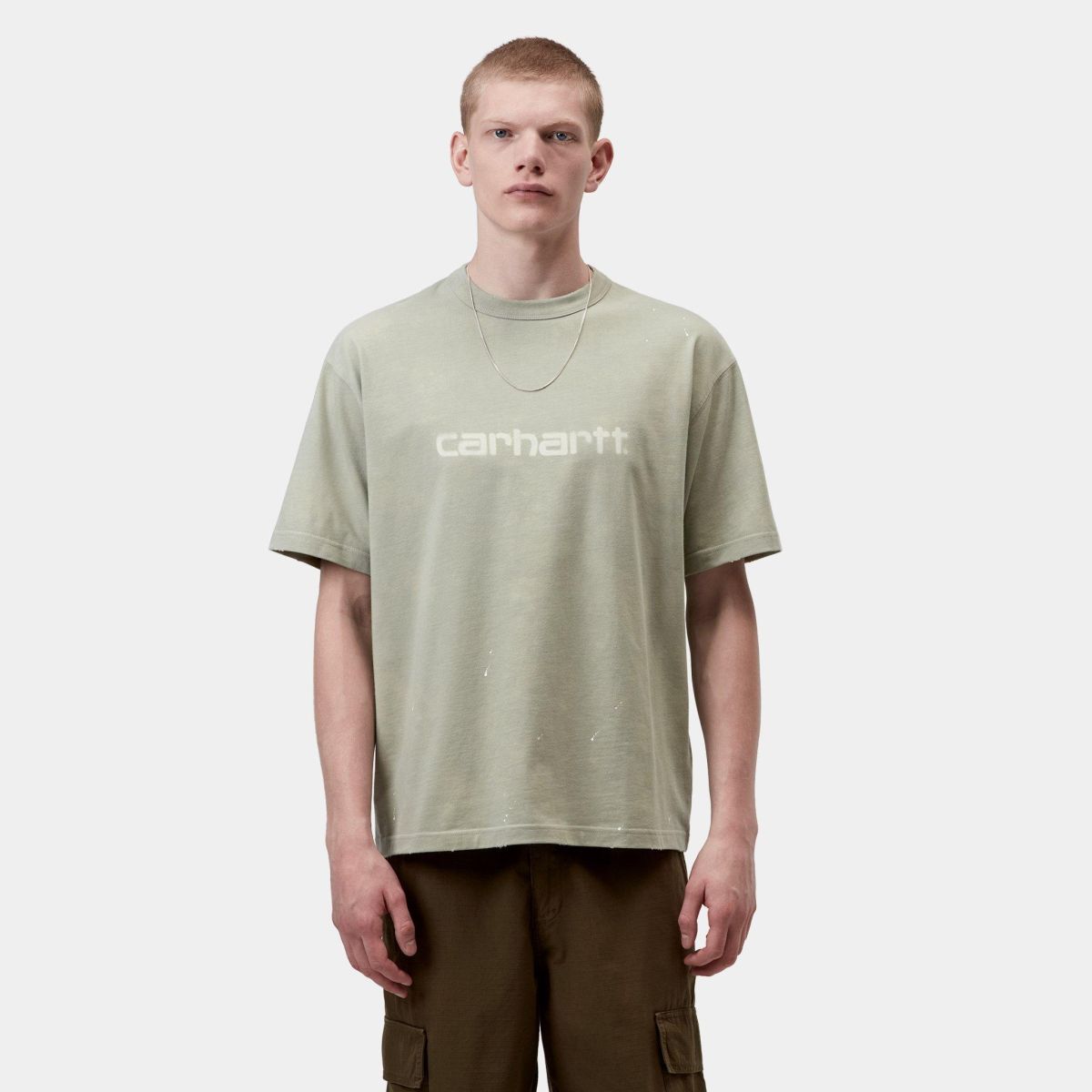 Carhartt WIP Painter T-shirt Licht Groen