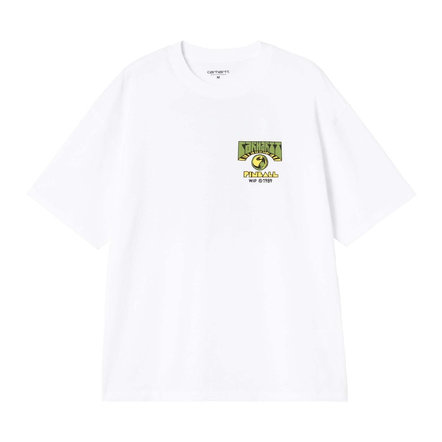 Carhartt WIP Pinball T-shirt Wit