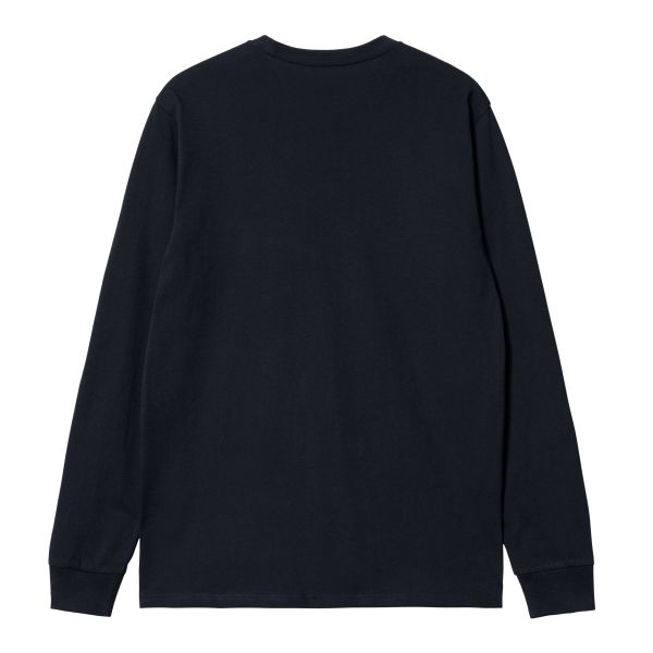 Carhartt WIP Pocket Longsleeve T-shirt Navy