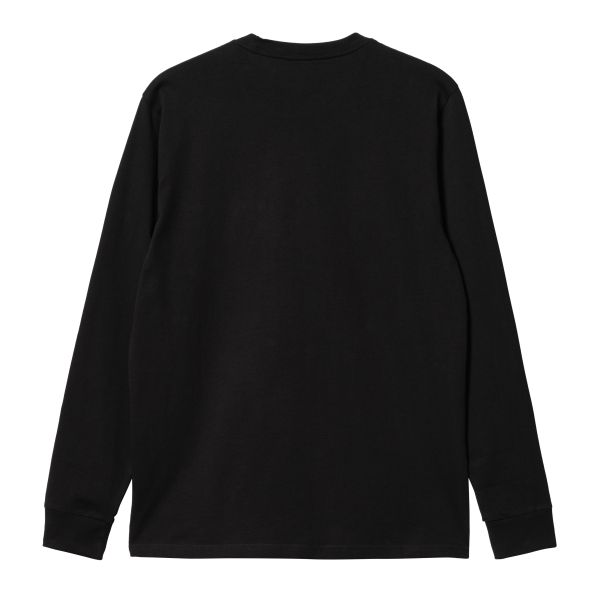 Carhartt WIP Pocket Longsleeve T-shirt Zwart