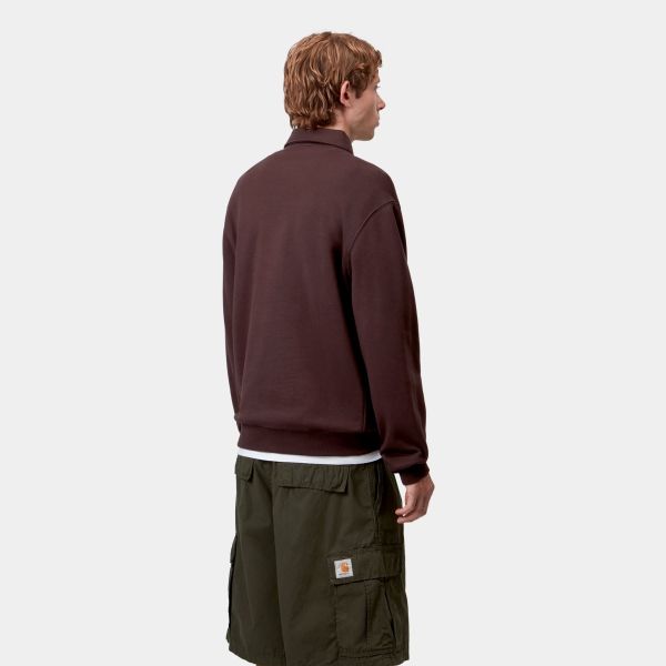 Carhartt WIP Polo Sweater Bruin