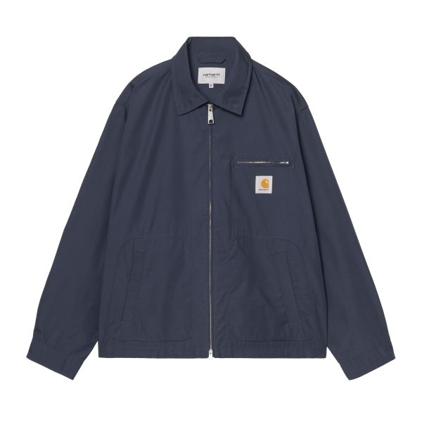Carhartt WIP Postal Jack Donker Blauw
