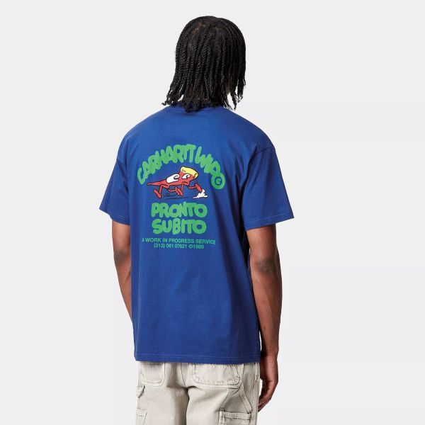 Carhartt WIP Pronto T-shirt Blauw