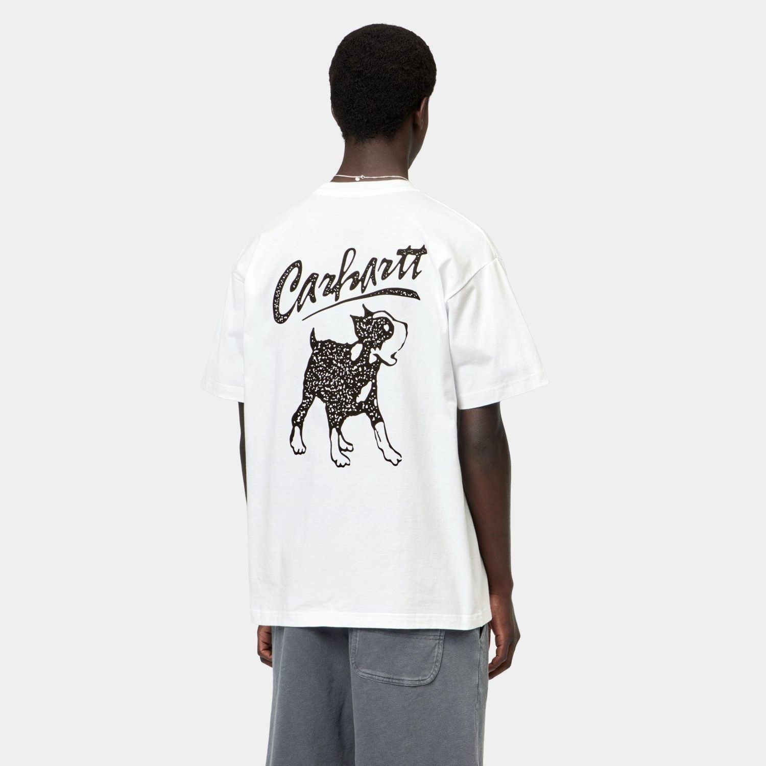 Carhartt WIP Pup T-shirt Wit