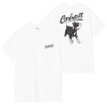 Carhartt WIP Pup T-shirt Wit