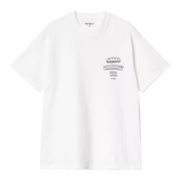 Carhartt WIP Sandwich T-shirt Wit