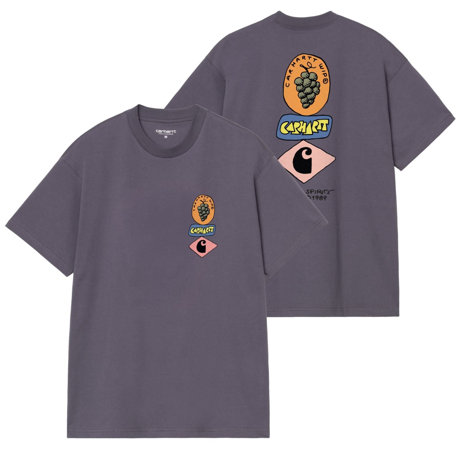 Carhartt WIP Stacked Grapes T-shirt Paars