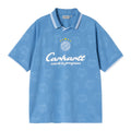 Carhartt WIP Terrace Football T-shirt Blauw