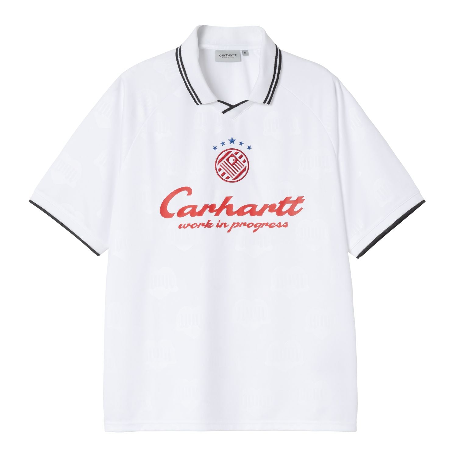 Carhartt WIP Terrace Football T-shirt Wit