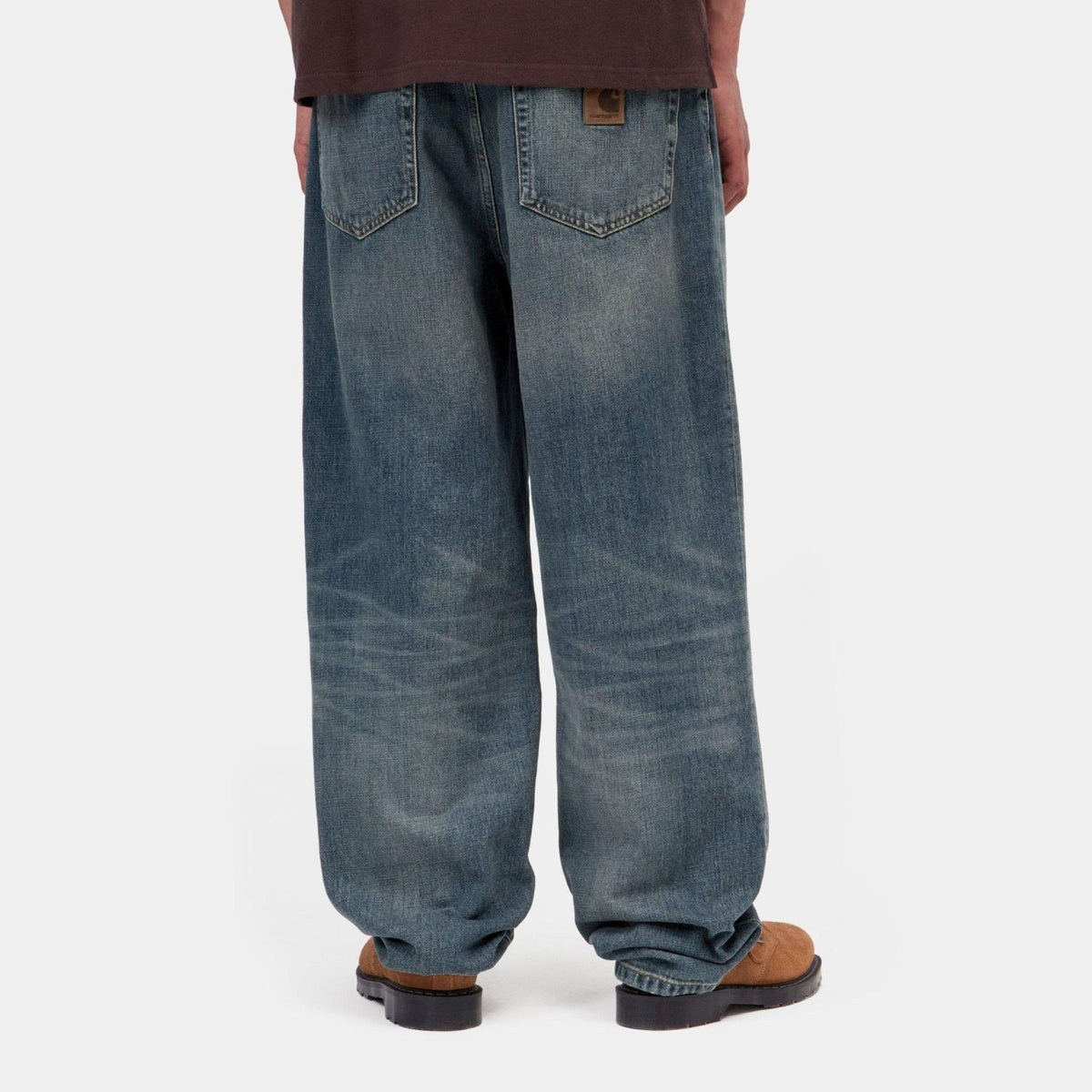 Carhartt WIP Aaron Jeans Donker Blauw