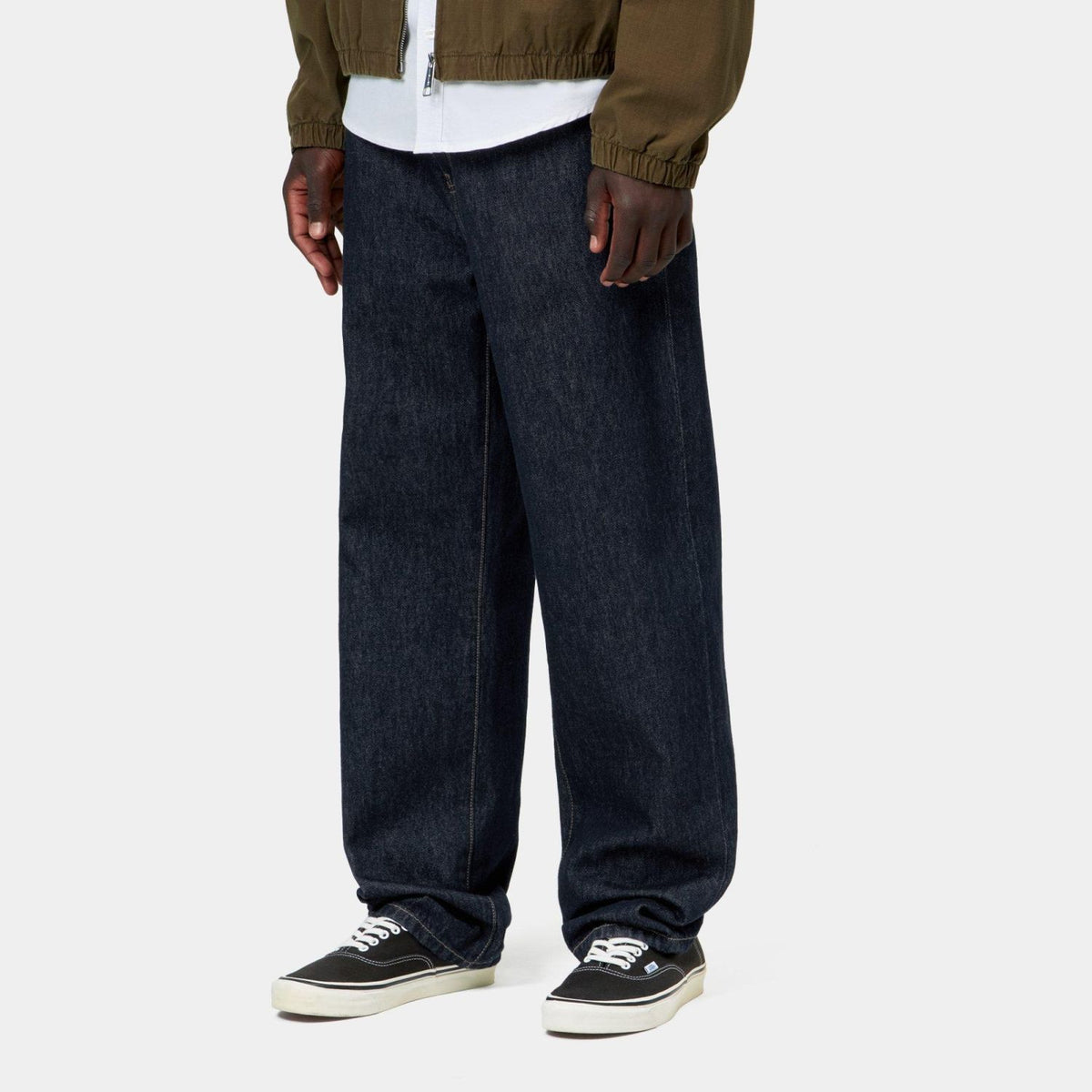 Carhartt WIP Aaron Jeans Donker Blauw