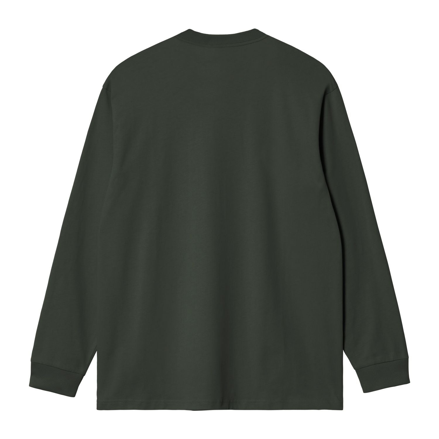 Carhartt WIP American Script Longsleeve T-shirt Donker Groen