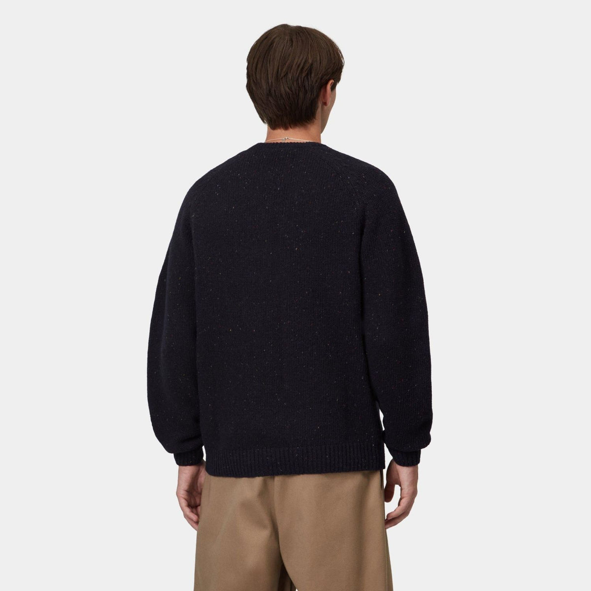 Carhartt WIP Anglistic Sweater Navy