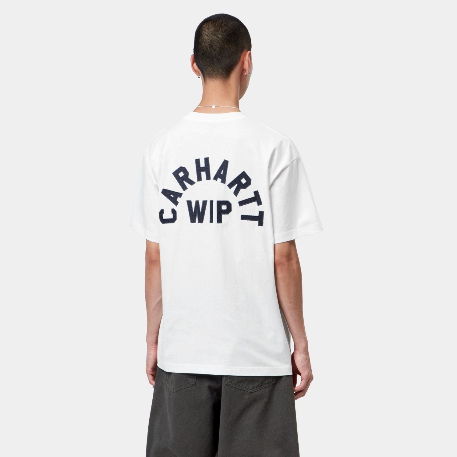 Carhartt WIP Arch Script T-shirt Wit