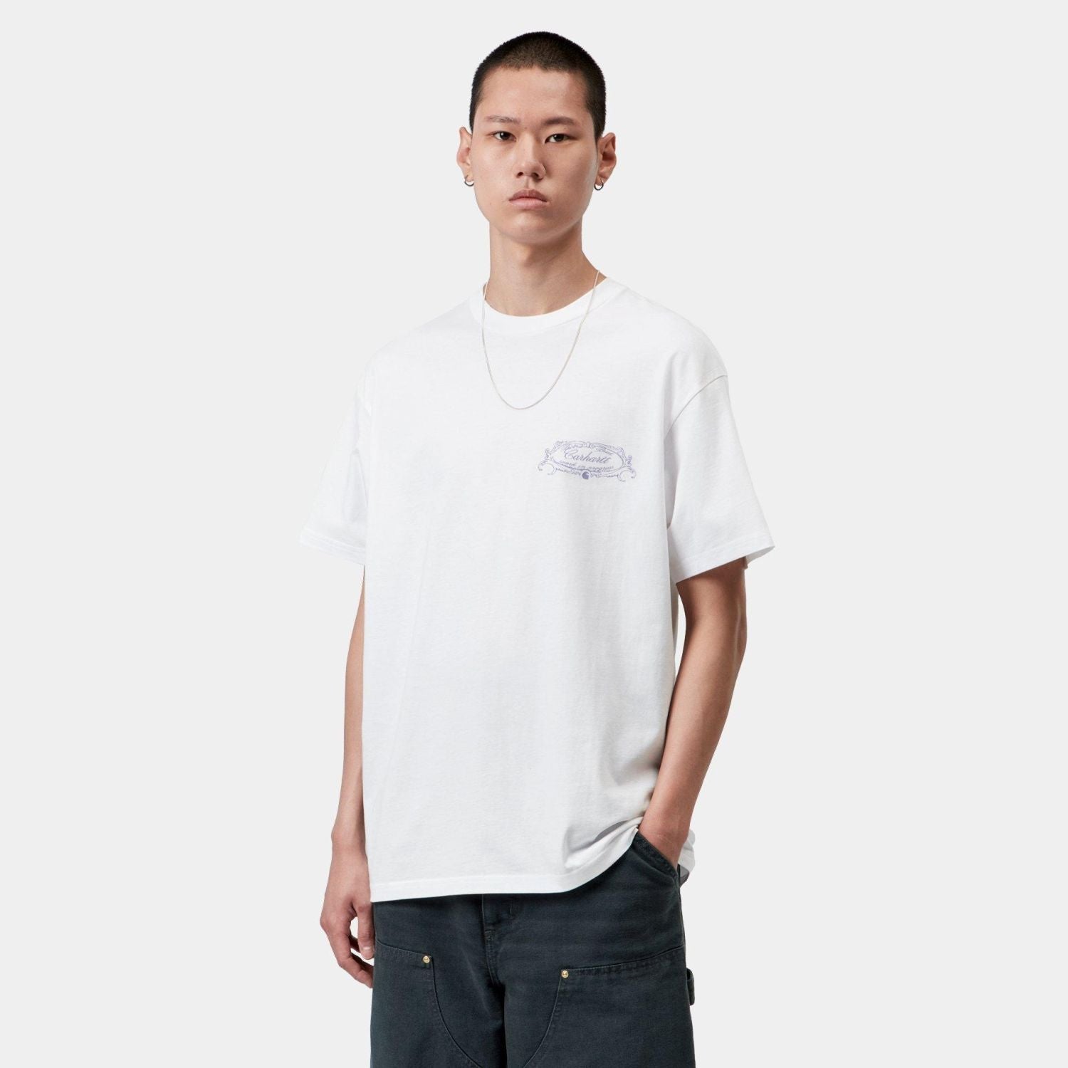 Carhartt WIP Chez WIP T-shirt Wit