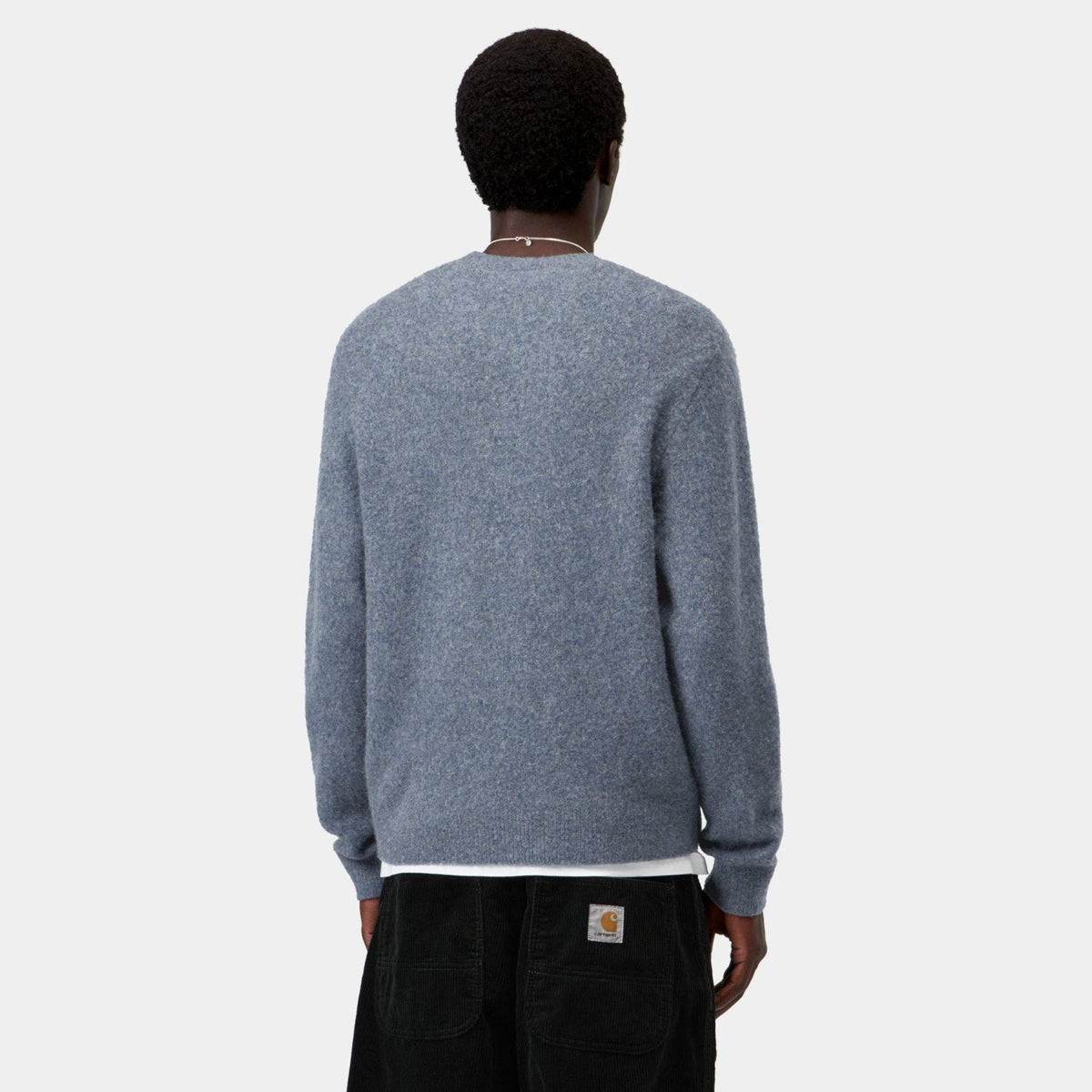 Carhartt WIP Curtis Sweater Blauw