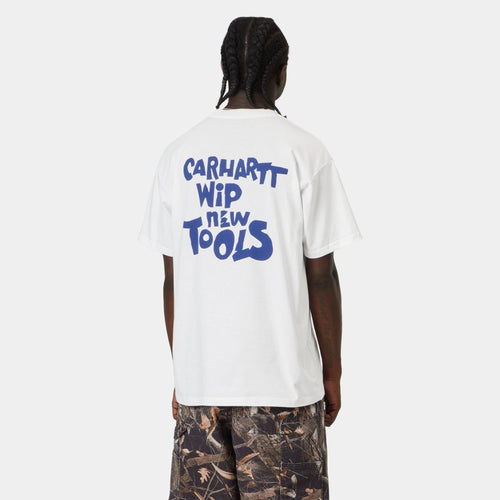 Carhartt WIP Cutout T-shirt Wit