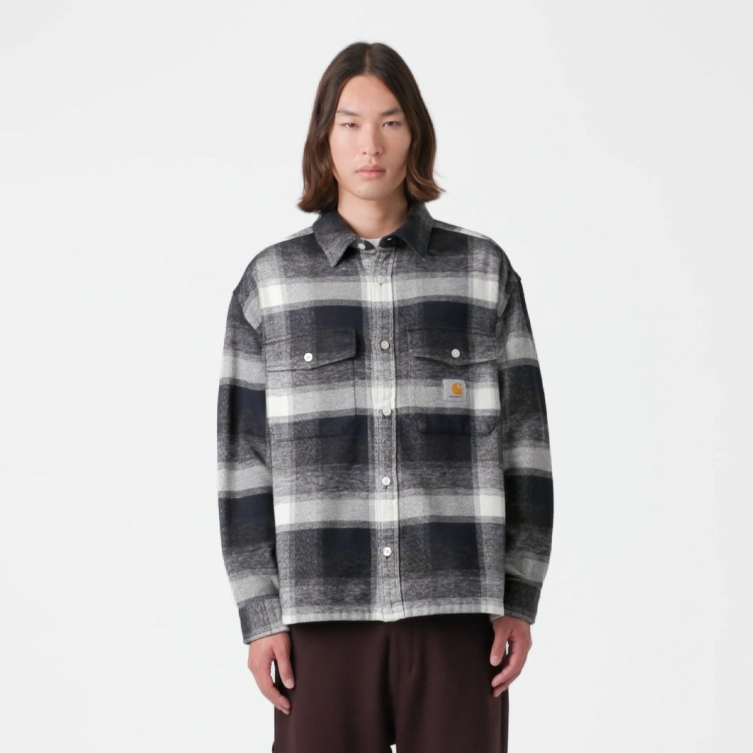 Carhartt WIP Esterson Overhemd Navy