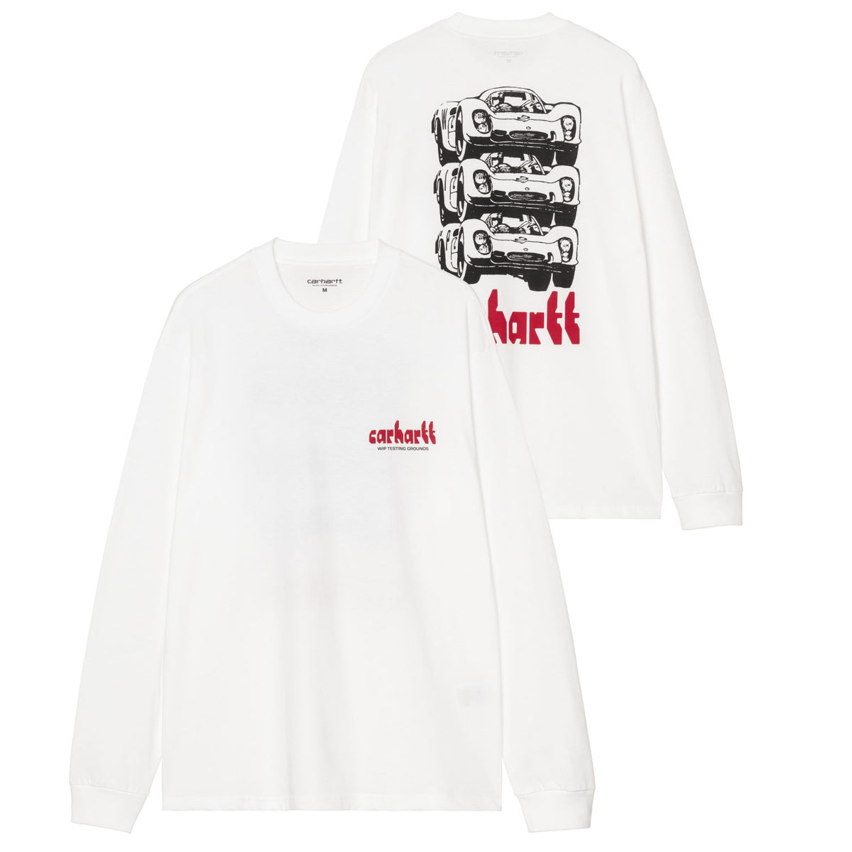 Carhartt WIP Framework Longsleeve T-shirt Wit