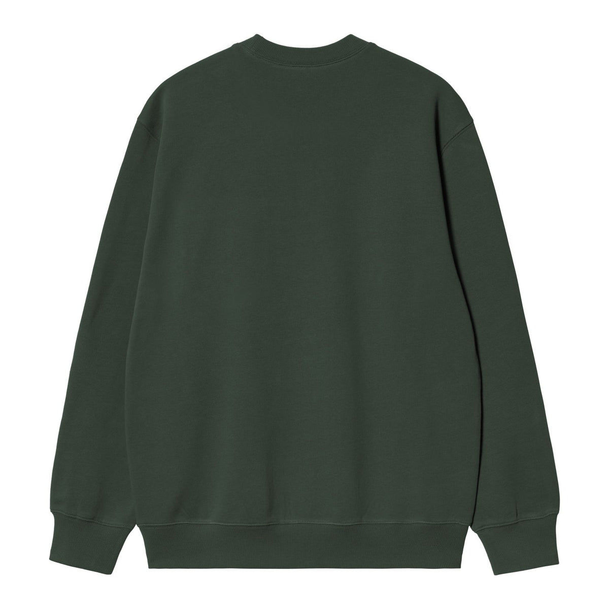 Carhartt WIP Logo Sweater Donker Groen