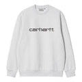 Carhartt WIP Logo Sweater Grijs