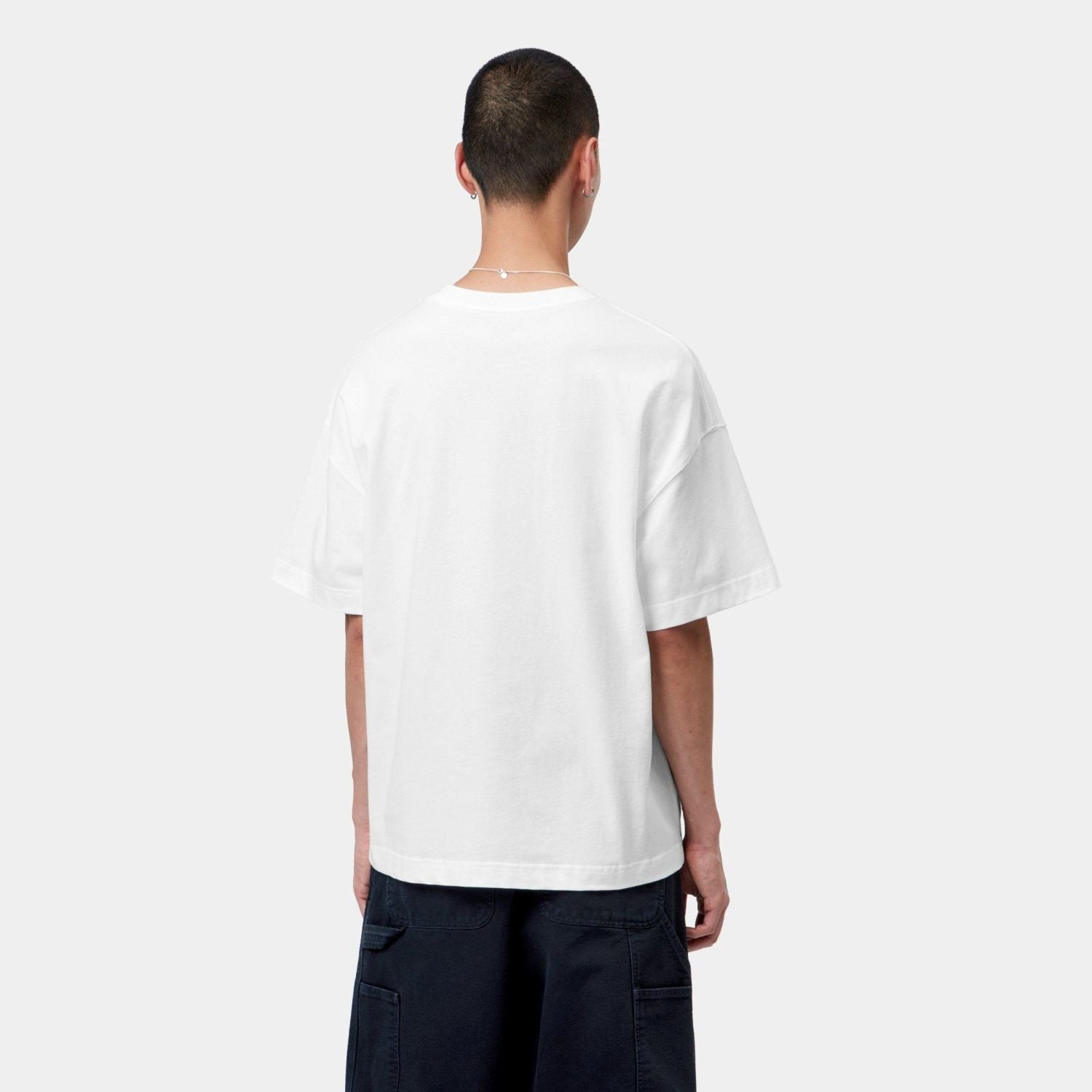 Carhartt WIP Signature Script T-shirt Wit
