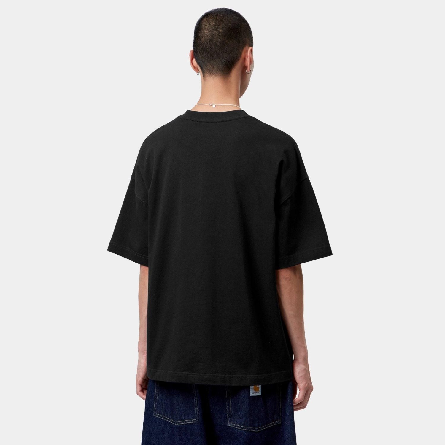 Carhartt WIP Signature Script T-shirt Zwart