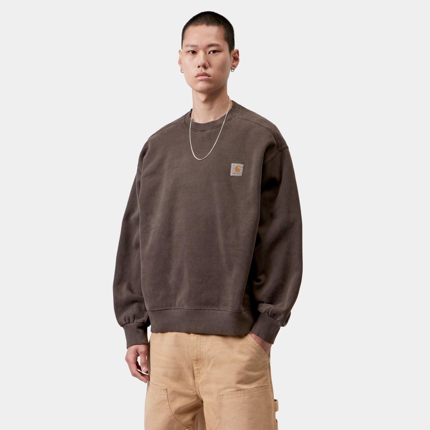 Carhartt WIP Vista Sweater Bruin