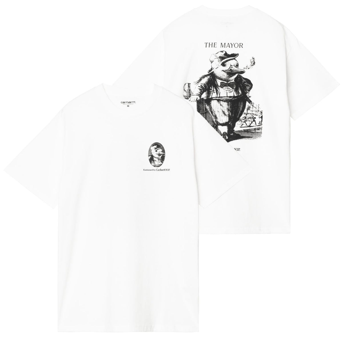 Carhartt WIP Vote T-shirt Wit