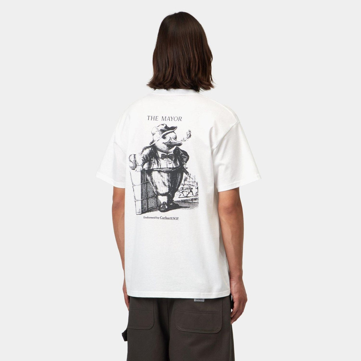 Carhartt WIP Vote T-shirt Wit