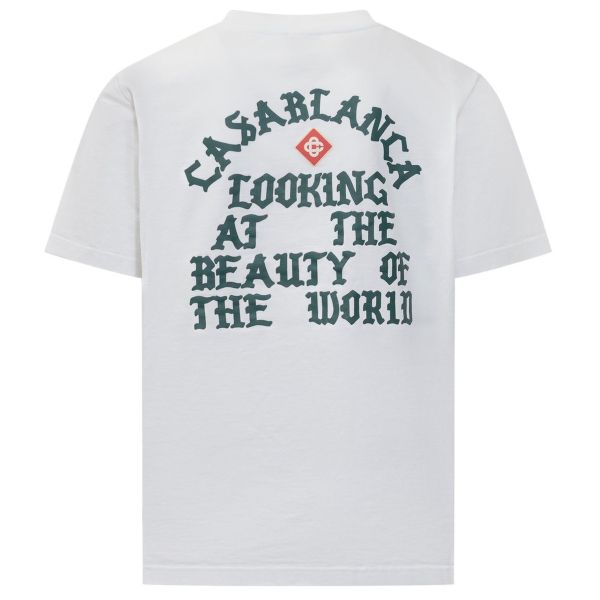 Casablanca Beauty Of The World T-shirt Wit