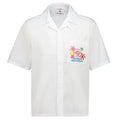 Casablanca Collage D'Icones Graphiques Embroidered Overhemd Wit
