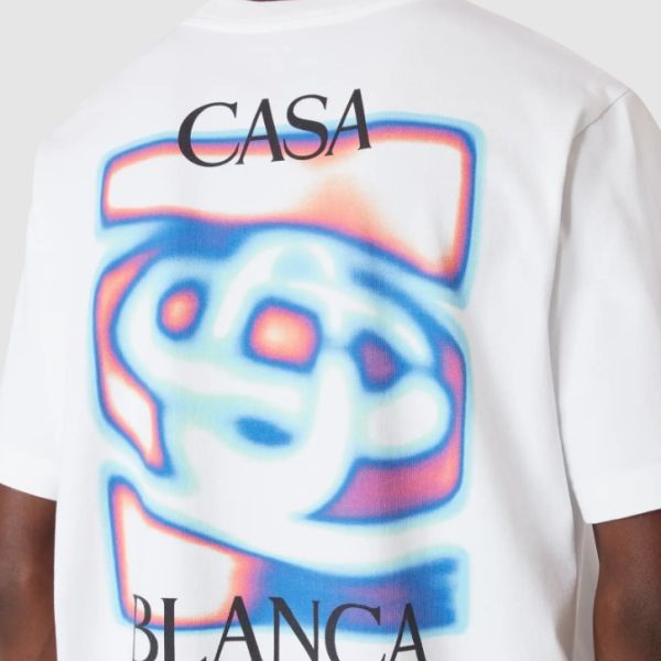 Casablanca Heat Map T-shirt Wit
